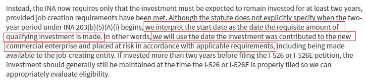 美國(guó)EB-5投資移民